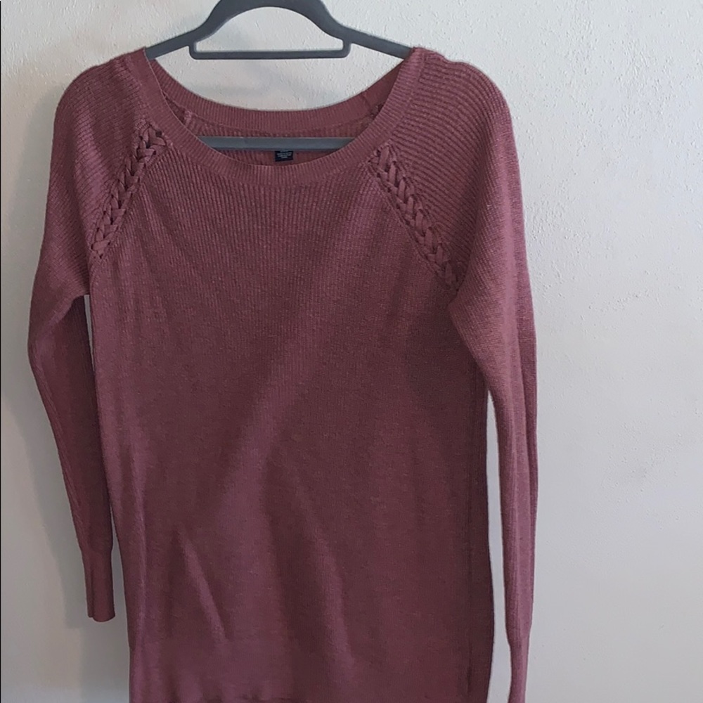 Purple American Eagle sweater